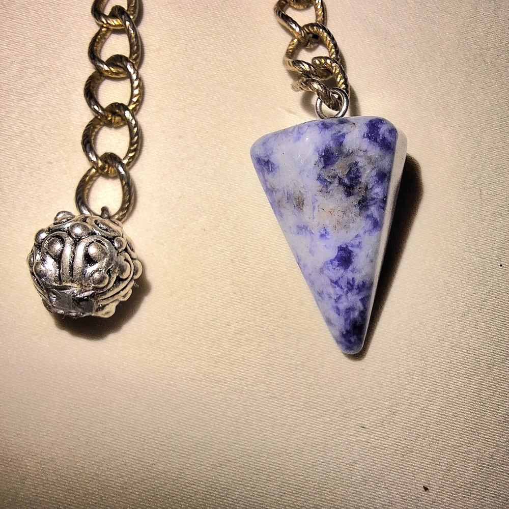 Blue Sodalite Pendulum